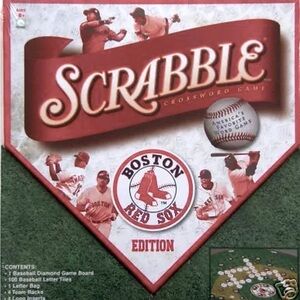 BNIB BOSTON RED SOX OFFICIALLY LICENSED SCRABBLE GAME